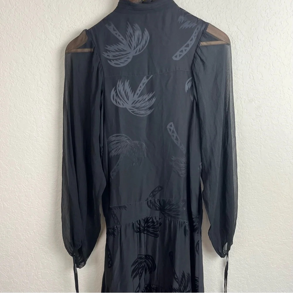 Coach Palm Tree Jacquard Dress